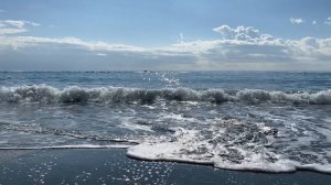 Красивое море и волны