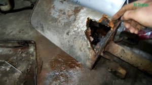 Замена глушителя Sens - Lanos