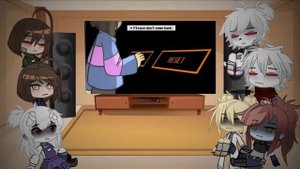 Undertale reacts to Megalomaniac Glitchtale