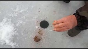 Зимняя рыбалка водохранилище