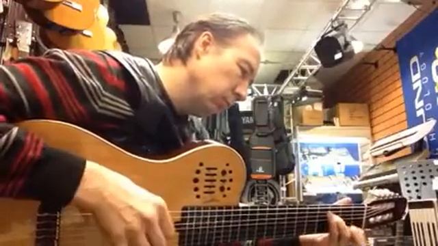 Полька. Godin Grand Concert 7 string new guitar Russian tuning (d-b-g-d-b-g-d) смотреть онлайн