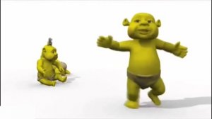 Дети шрека (кека) флексят под курица сыр ананас