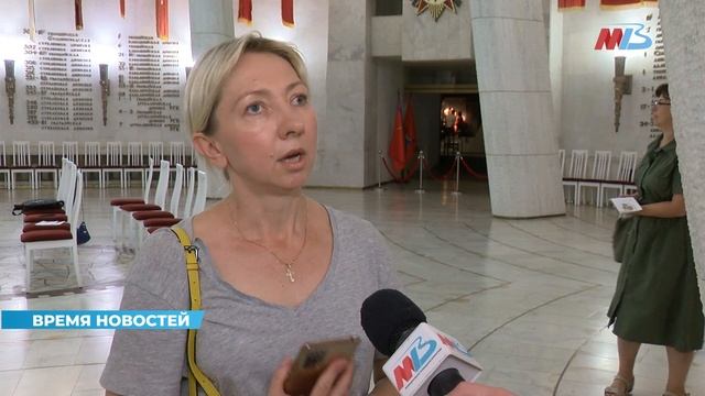 В музее-панораме Волгограда состоялась церемония гашения конверта с изображением генерала армии Павл