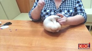 Игрушка в чулочной технике «Ежик» // Мастер-класс