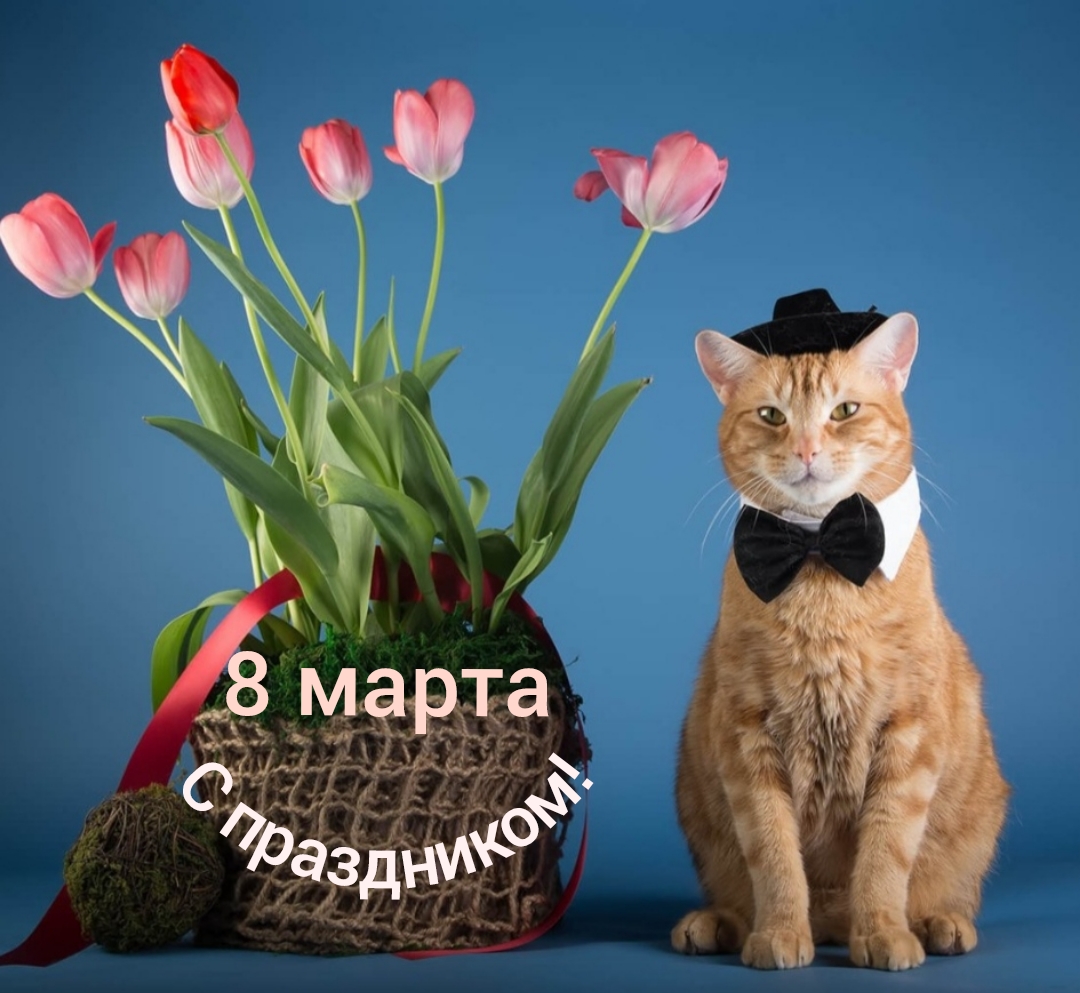 С праздником 8 марта!