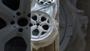 подготовка и покраска дисков от БМВ