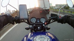 Honda CBF 500ABS.  В городе.  Установил индикатор передач. Тест-драйв. 12.08.21.mp4