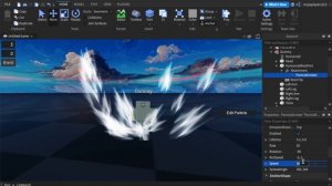 How to make a styled Dbz aura effect vfx | Roblox Studio Tutorial