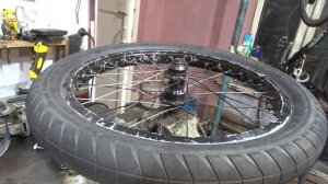 Ремонт задней втулки BMX