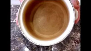 Как почистить эмалированную кастрюлю внутри от желтизны. Очень простой способ.