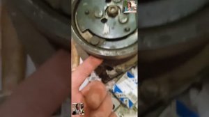как поменять подшипник, на муфте кондиционера рено логан 1