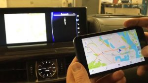 MirrorLink с Android на Lexus LX 450D