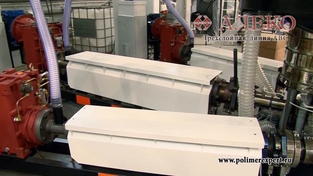 Алеко 2100 - линия для производства 3хслойной пленки смотреть онлайн