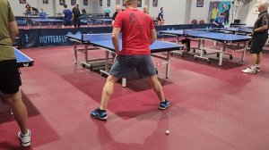 butterfly diode  v blade, tenergy 19 and kamikaze ox green long pips. practice with noam