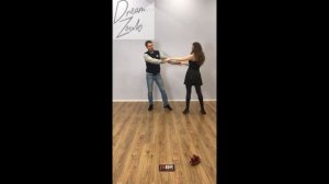 Lateral in ZOUK (Боковой шаг в зук)