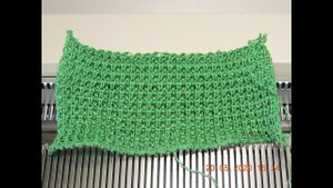 22. Сильвер Рид 280_60. Комбинированная резинка (с накидами и со сдвигом)