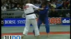 JUDO 1992 Dutch Championships: Bianca Lyon (NED) - Jenny Gal (ITA)