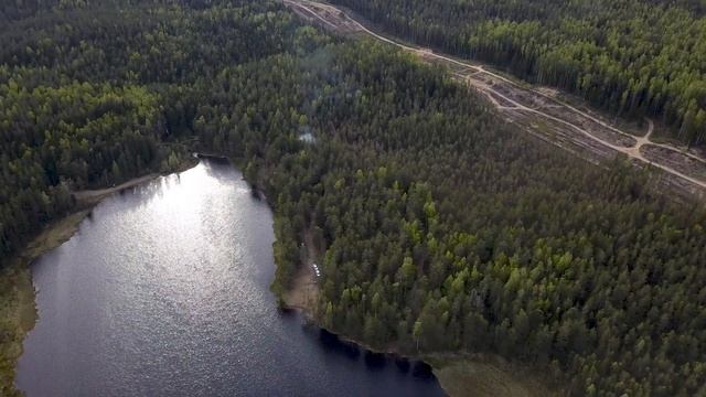 Полёт над Пасторским озером. 19 мая 2019