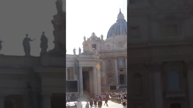 Italy Rome Vatican St. Peter's Square 2 Италия Рим Ватикан Площадь Святого Петра 2