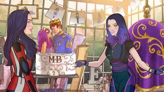 Ben and Mal's Royal Wedding Preparation 👰| Compilation | Descendants смотреть онлайн