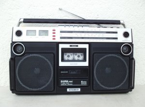 Sanwa 7065 Stereo Radio Recorder Ghettoblaster