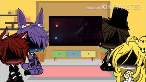 Fnaf 1 Reacts too “Join us for a bite”