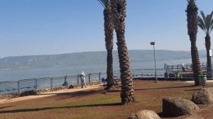 Израиль озеро Кинерет.This is Lake Kinneret in Israel