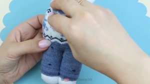 Кукла из Носков Своими руками ? Socks doll making - DIY NataliDoma