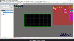 #034 Передача схемы на печатную плату в Altium Designer