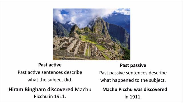 Past Passive . Learn English