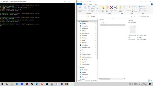Git. Урок 18. Команда git reset. Откат изменений. смотреть онлайн