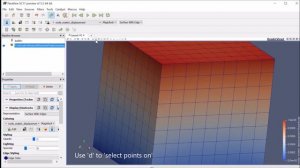 Tochnog Professional - Paraview - Post 6 - Select Points