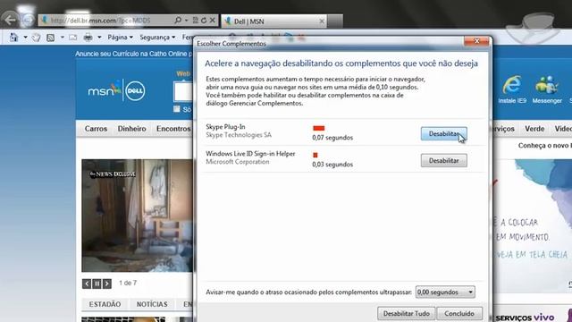 Dicas - Como aumentar a velocidade do Internet Explorer 9 - Baixaki смотреть онлайн