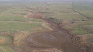 Озеро Генеральское возле пгт Приморский, Феодосия