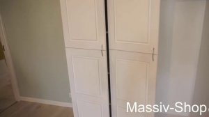 Шкаф из массива дерева на заказ 5.avi