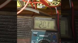 Проверка солнечной панели на 150 ватт.