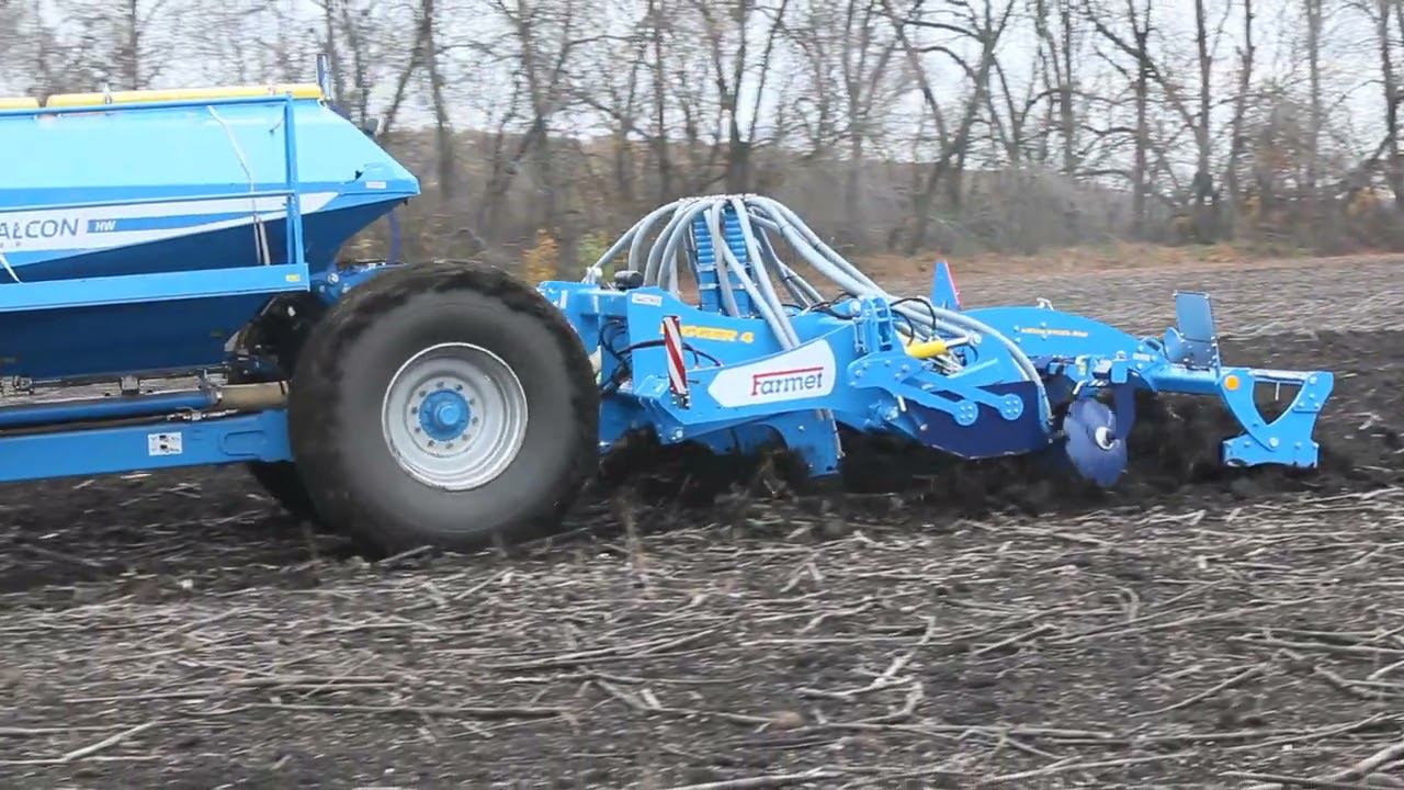 Бункер Falcon HW 5 с глубокорыхлителем Digger 3 от завода Farmet смотреть онлайн