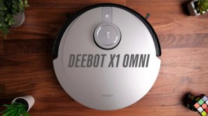 Робот-пылесос Ecovacs DEEBOT X1 OMNI — самый универсальный помощник в уборке