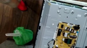 @0272T Вместо родного БП подключил внешний источник постоянного тока для светодиодной подсветки...