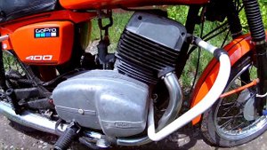 Работа двигателя CZ 350