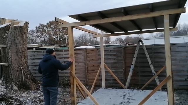 #26 Дача в Германии/Сделал крышу/Участок/Влог/Строю сам/Ich habe ein Dach auf dem Haus gemacht смотреть онлайн