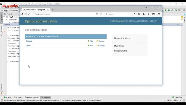Django Tutorial 10 Admin Interface ( हिन्दी) смотреть онлайн