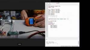 Pico, Micropython, Stepper Motor with Set Speeds