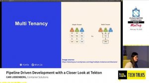 Kinvolk Tech Talk - Pipeline Driven Development with a Closer Look at Tekton with Cari Liebenberg