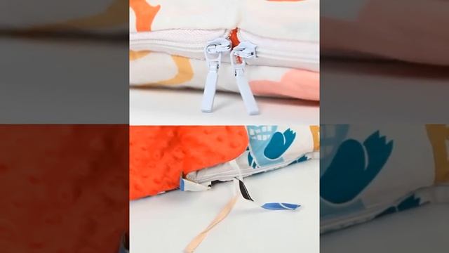 Детский спальный мешок с мультяшными животными, хлопковая детская коляска, мешок, конверты смотреть онлайн