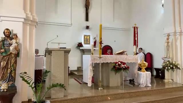 Св. Месса - вторник 25.04.2023 в 10.00, Розарий смотреть онлайн