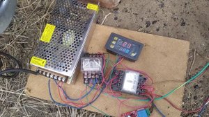 Управление ходом поршня плунжерной горелки по времени (простейшее)