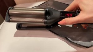 Включение стайлера Polaris PHS 5095TAi wave Argan Therapy PRO