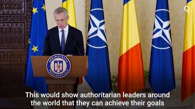 Генсек НАТО Столтенберг объявил, что альянс не даст победить России и Путину