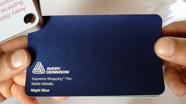 Avery Dennison’s Night blue Supreme Wrapping™ ( Matt metallic ) смотреть онлайн